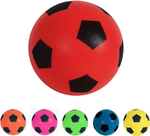 Fun Sport 20cm Football | Indoor/Outdoor Soft Sponge Foam Soccer Ball | Play Many Games For Hours Of Fun | Suitable For Adults, Boys And Girls Of All Ages