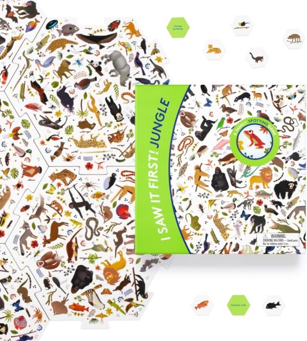 I Saw It First! Jungle: A Family Spotting Game
