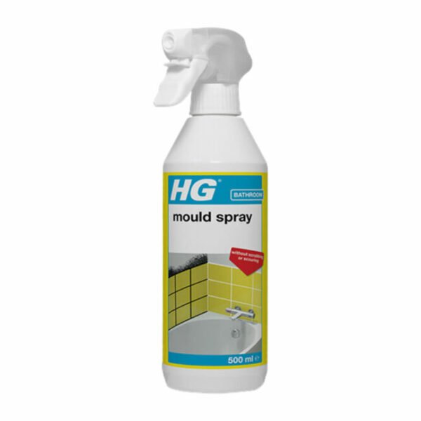 HG Mould Spray, Effective Mould Spray & Mildew Cleaner, Removes Mouldy Stains From Walls, Tiles, Silicone Seals & More - 500ml , Pack of 1